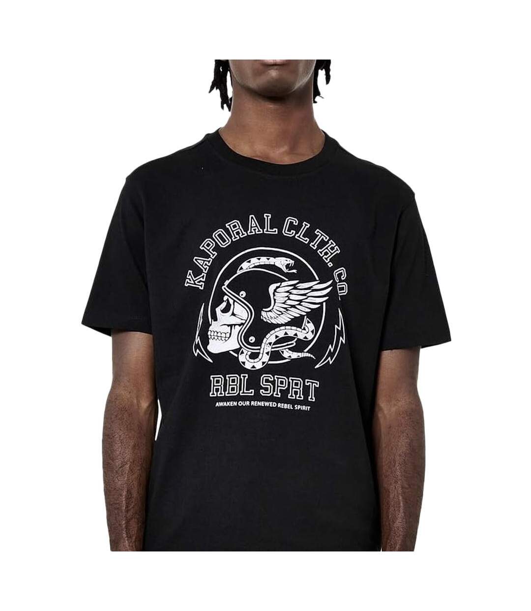 T-Shirt noir homme kaporal conor-1