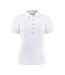 Womens/ladies Brookings Polo Shirt White Harvest-1