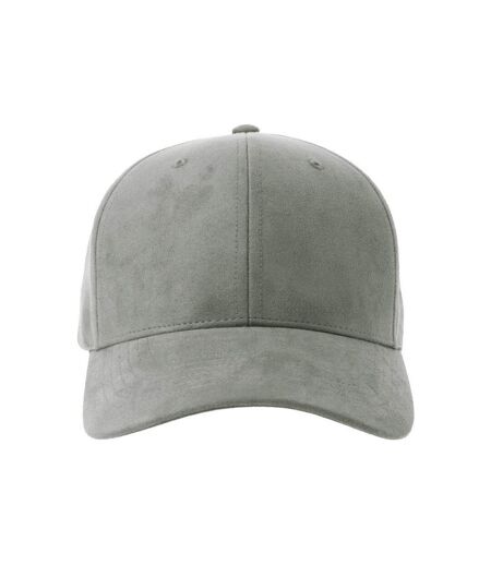 Casquette De Baseball Motif/style 6 Panneaux Fam-s Adulte Gris Atlantis Headwear