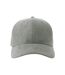 Casquette De Baseball Motif/style 6 Panneaux Fam-s Adulte Gris Atlantis Headwear-1