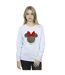 Disney Sweat-shirt de Noël Minnie Mouse léopard Femme/Ladies (Gris sportif) - UTBI29364-2