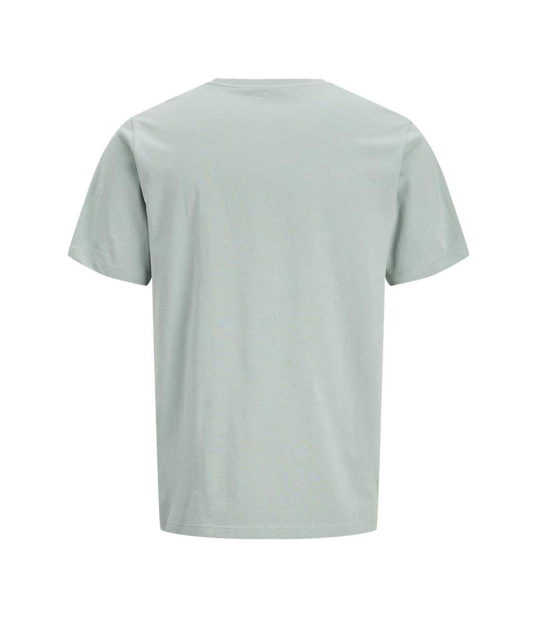 T-Shirt vert pale homme jack & jones hurban-2