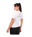 T-shirt run icon femme blanc Adidas-2