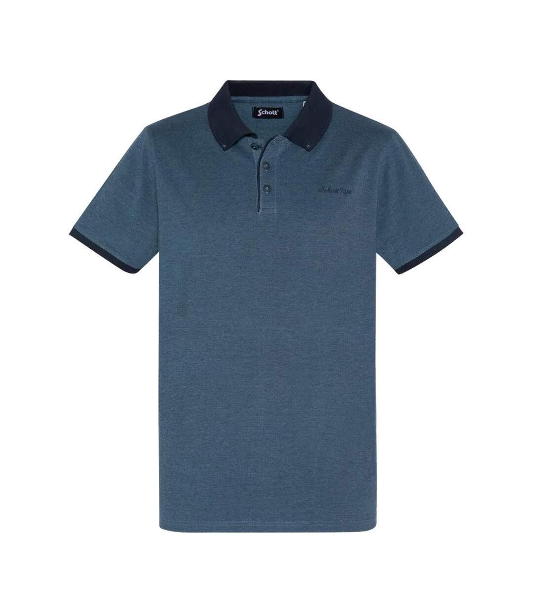 Polo marine homme schott pspeny-1