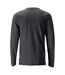 T-shirt Manches Longues Customised Homme Gris Pierre Mascot-2