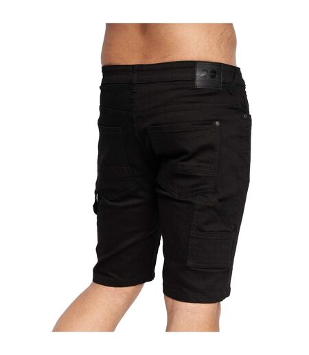 Short Carpenter Homme Noir Crosshatch