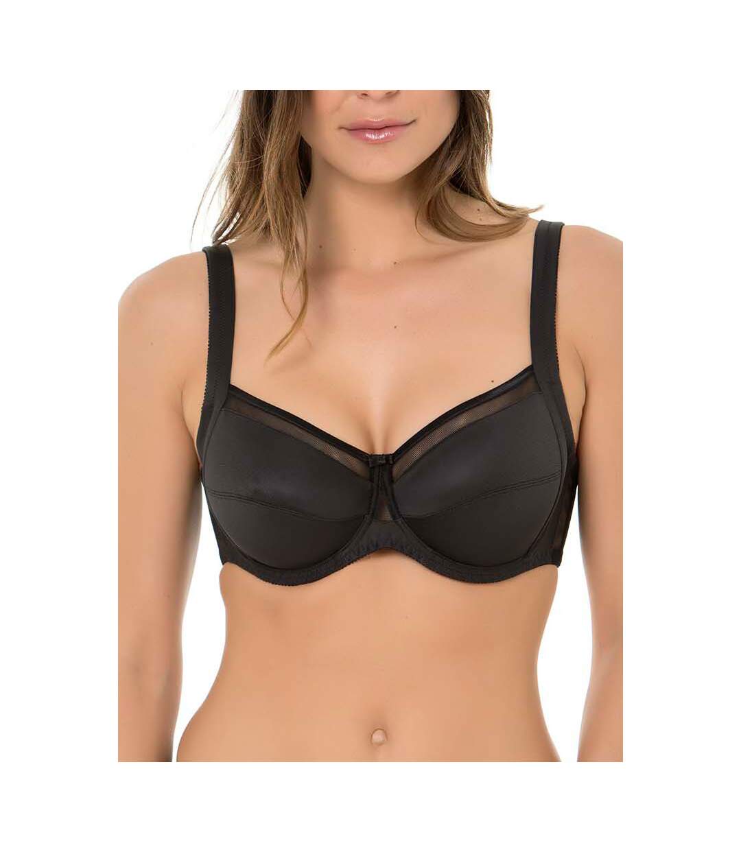 Soutien-gorge armaturé Adriana Selmark noir-1