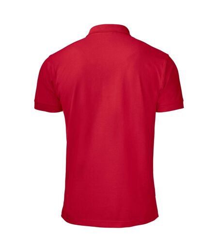 Mens Surf Pro Rsx Polo Shirt Red Printer