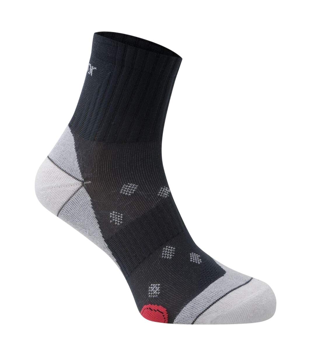 Pack Of 2  Womens/ladies Running Socks  Mid Grey Karrimor-2