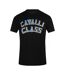 T-shirt Motif/style Logo Superposé Homme Noir Cavalli Class-1