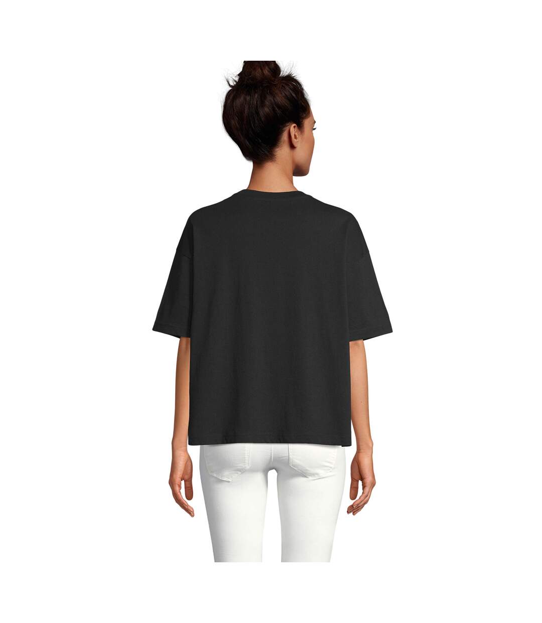 T-shirt Femme Noir SOLS-2