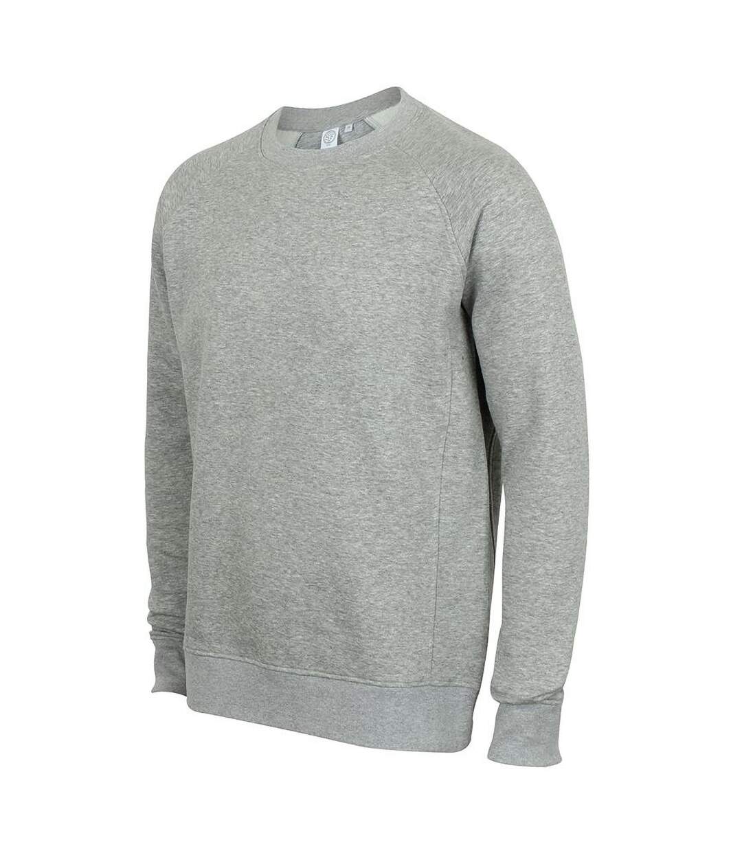 Skinni Fit Unisex Slim Fit Sweatshirt (Heather Gray) - UTRW5498-4