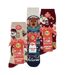 Lot de 3 paires de chaussettes thermiques fantaisie de Noël pour femmes-2