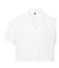 Chemise Manches Courtes Motif/style Uni Homme Blanc Uni Wombat-3