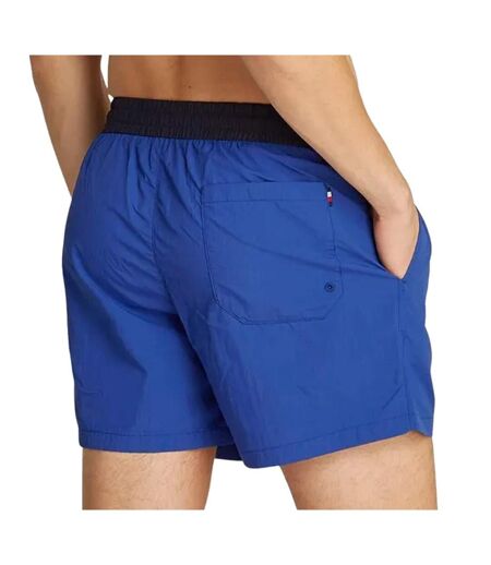 Short de bain bleu homme tommy hilfiger drawstring - l