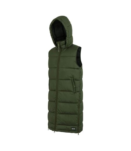 Veste Sans Manches Ganella Femme Kaki Foncé Regatta