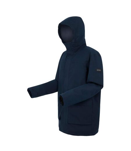 Mens Ezdale Waterproof Insulated Jacket Navy Navy Marl Regatta
