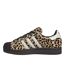 Baskets Motif/style Imprimé Léopard Superstar Femme Marron Foncé Blanc Cassé Adidas-3