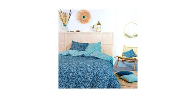 Housse de couette pas cher 240x260 Secret Garden, linge de maison