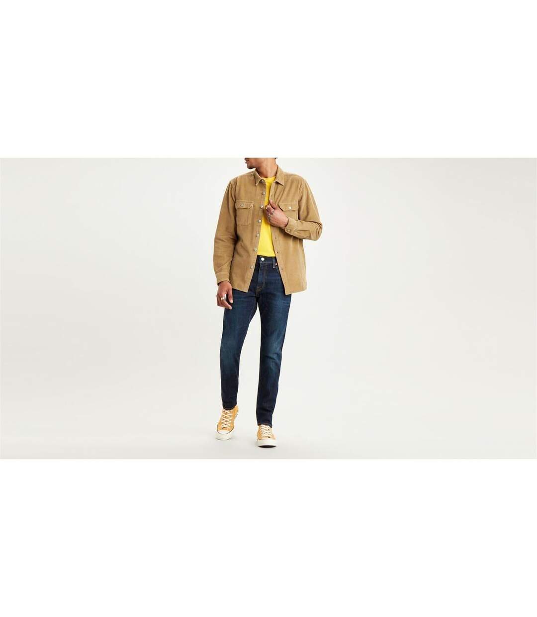 Jean Homme Bleu Indigo Foncé Levis-1