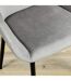 2 Fauteuils de table design velours Giulia-4