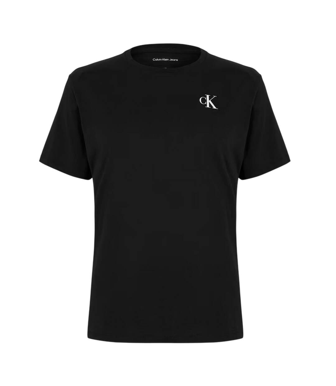 T-shirt Motif/style Monochrome Homme Noir Calvin Klein-2