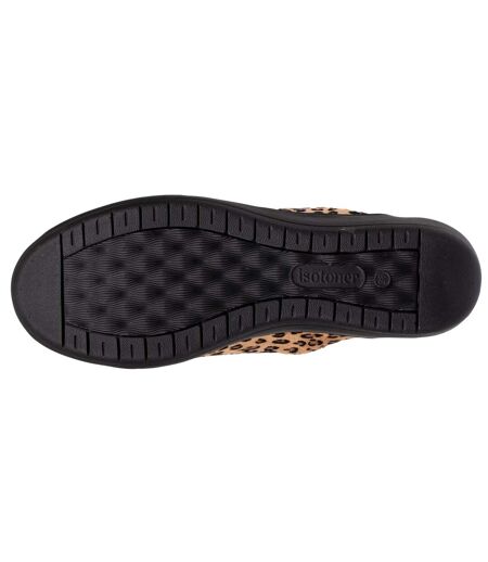 Isotoner Chaussons Mules femme ultra confortables et légères, faciles à enfiler, talon de 4,5 cm