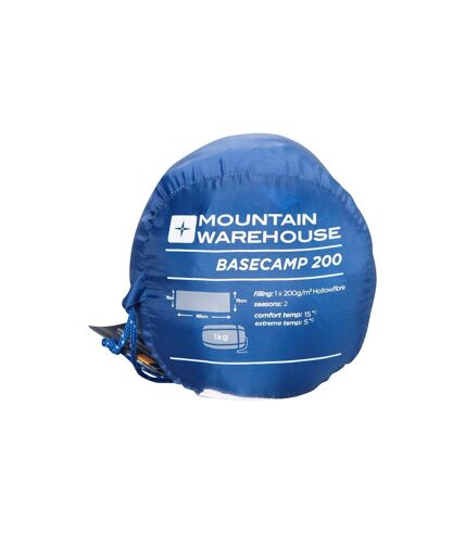 Basecamp 200 summer sleeping bag one size blue Mountain Warehouse