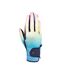 Hy Unisex Adult Ombre Riding Gloves (Navy/Pastel)