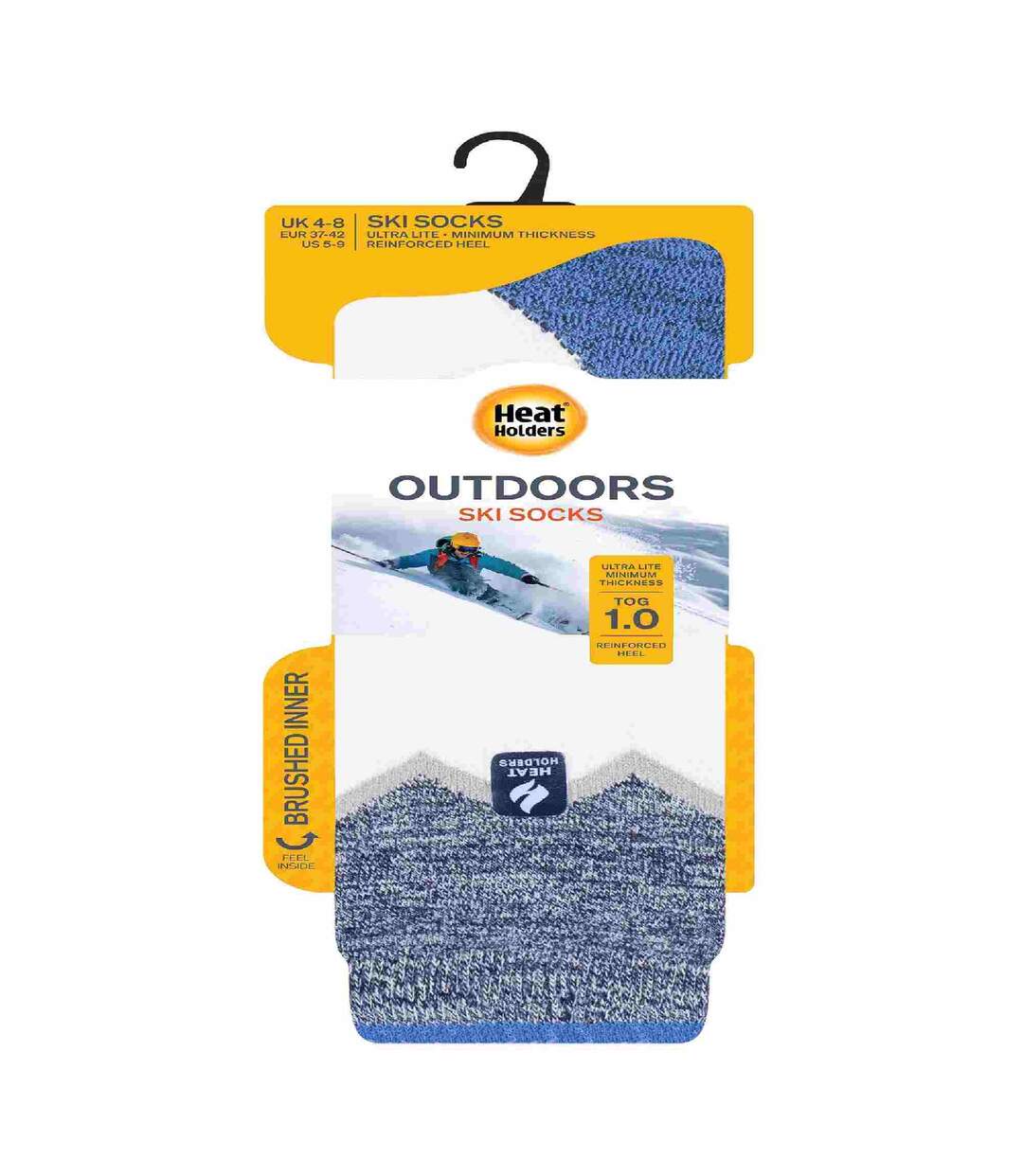 Chaussettes de Ski Femme Thermiques Hautes Fines-2