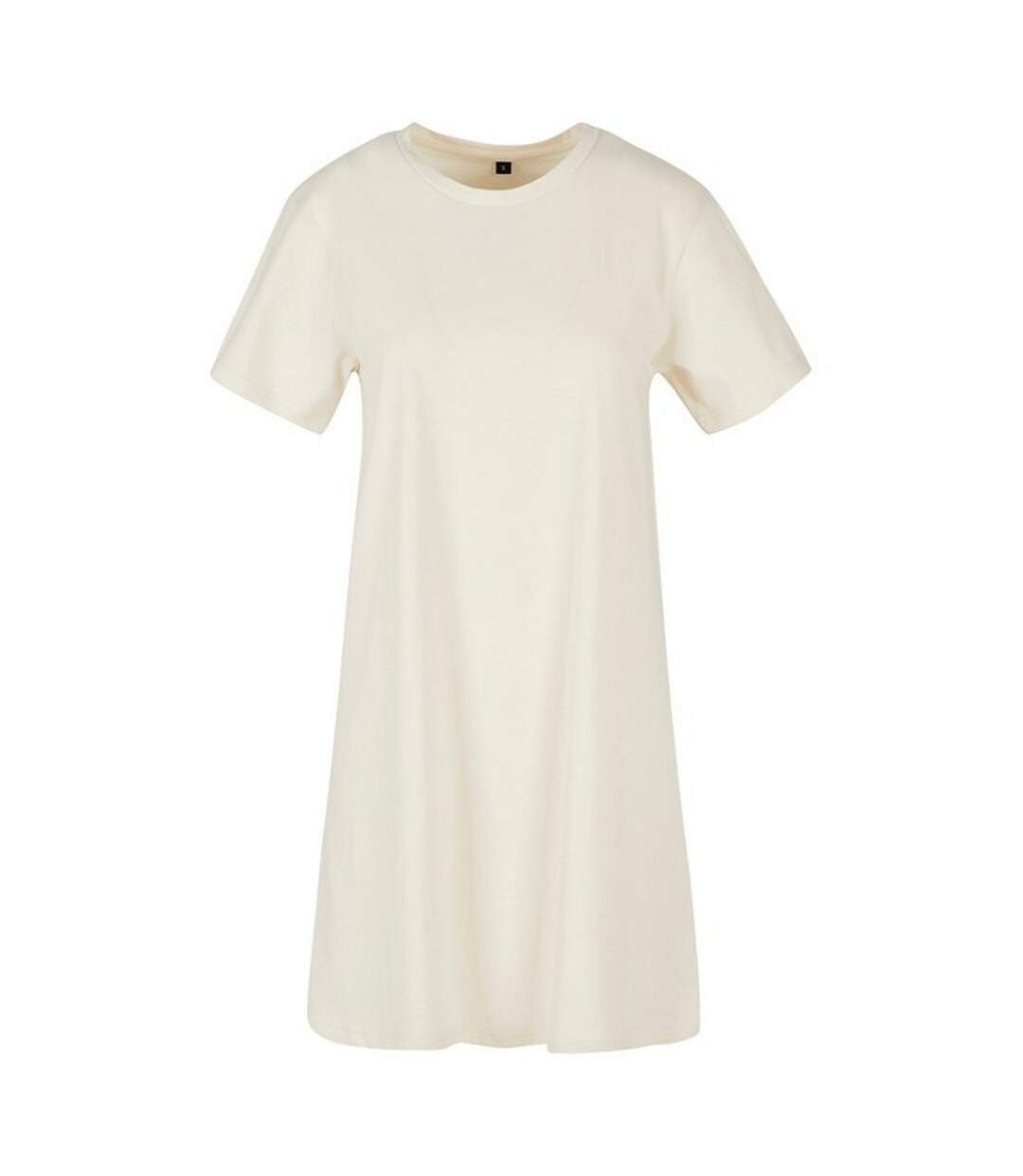 Robe t-shirt femme beige Build Your Brand-1