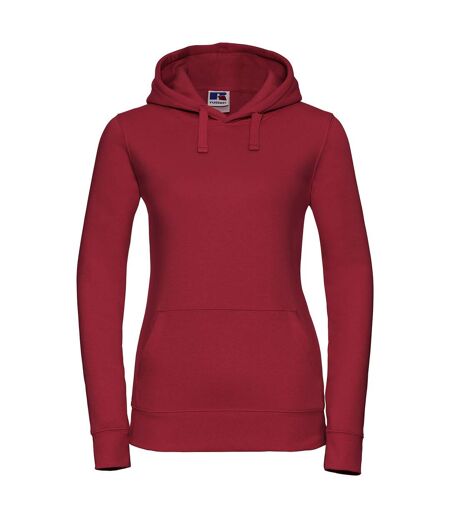 Sweat à capuche authentic femme rouge classique Russell