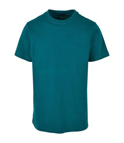 T-shirt à col rond homme vert rétro Build your Brand Build your Brand