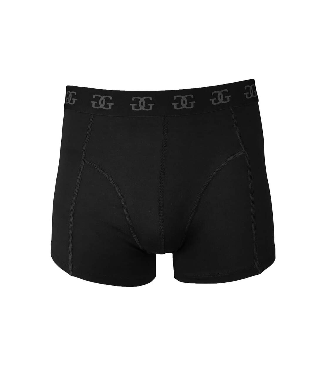 Pack Of 5  Mens Cotton Blend Boxer Shorts  Black Giorgio-2
