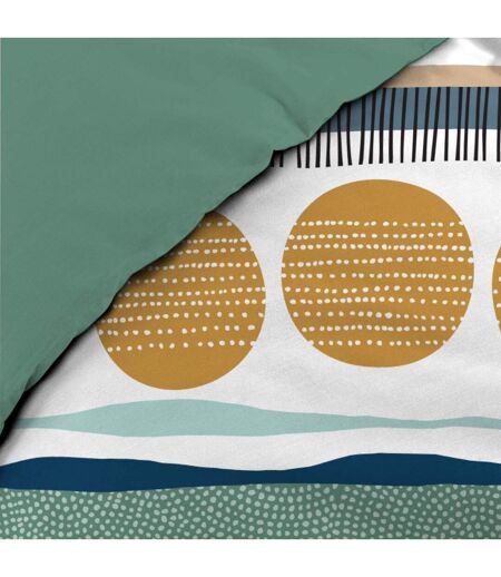 Parure de Lit 3 Pièces Asiana 200x200cm Vert