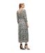 Robe Portefeuille Dellima Femme Marron Boss-3