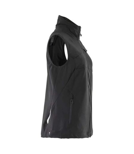 Womens/ladies Accelerate Stretch Lightweight Gilet Black Mascot