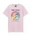 T-shirt Wish You Were Here Adulte Rose Amplified-1