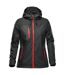 Veste Extérieure Olympia Femme Noir Rouge Vif Stormtech-1