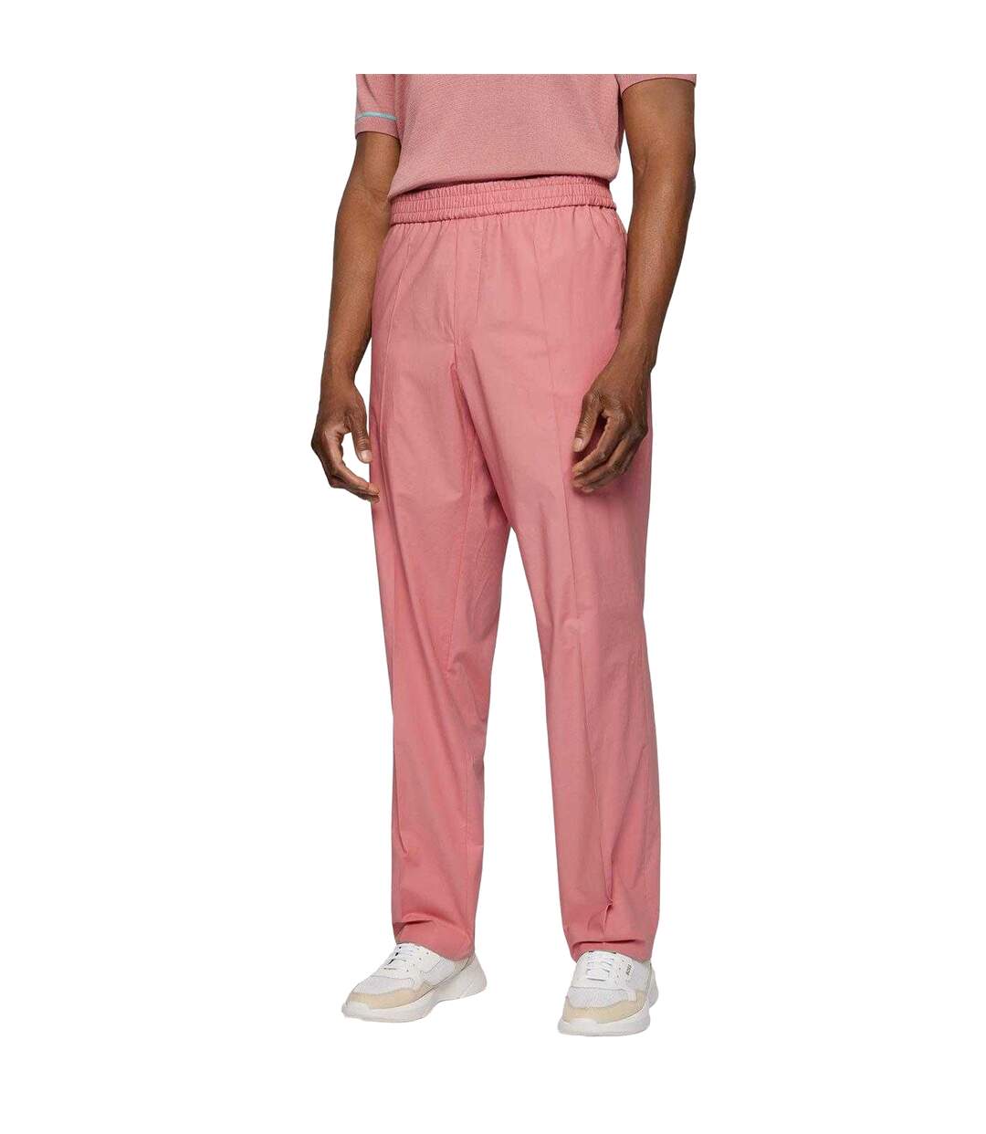 Mens F Fraye Trousers Pink Hugo Boss-4