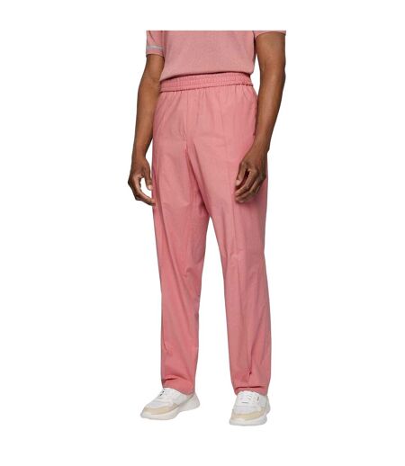 Mens F Fraye Trousers Pink Hugo Boss