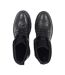 Mens Ralf Leather Round Toe Hiking Boots Black Firetrap-4