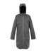 Veste Imperméable Romine Femme Noir Gris Ciel Chiné Regatta-2