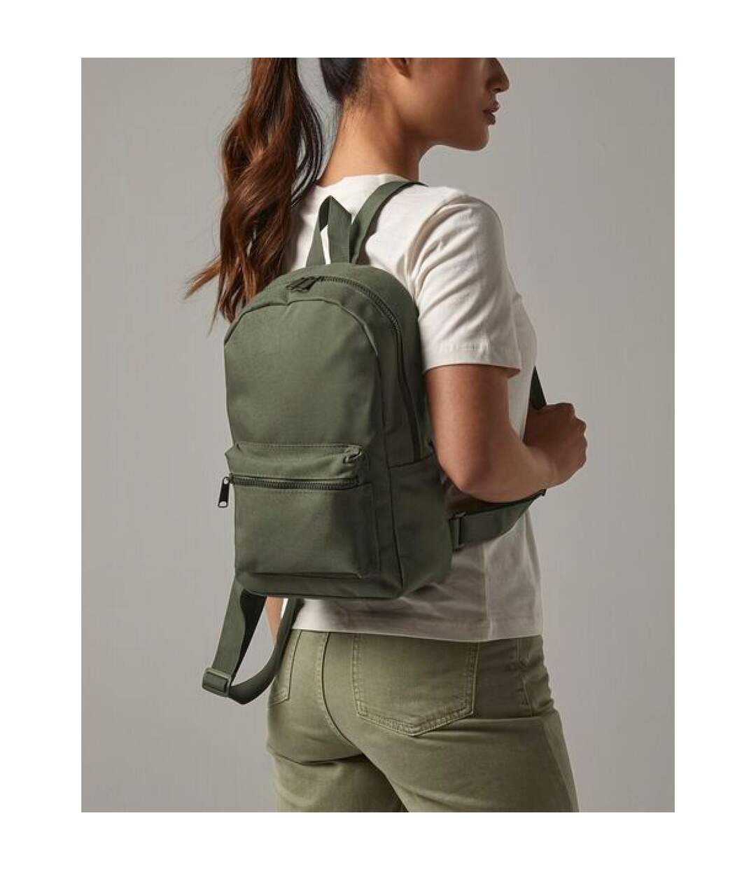Mini Essential Backpack/rucksack Bag One Size Mushroom Bagbase-1