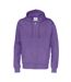 Mens Full Zip Hoodie Purple Cottover-1