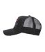 Casquette Trucker Motif/style Logo Brodé Vitesse Homme Noir Societe Noir-3