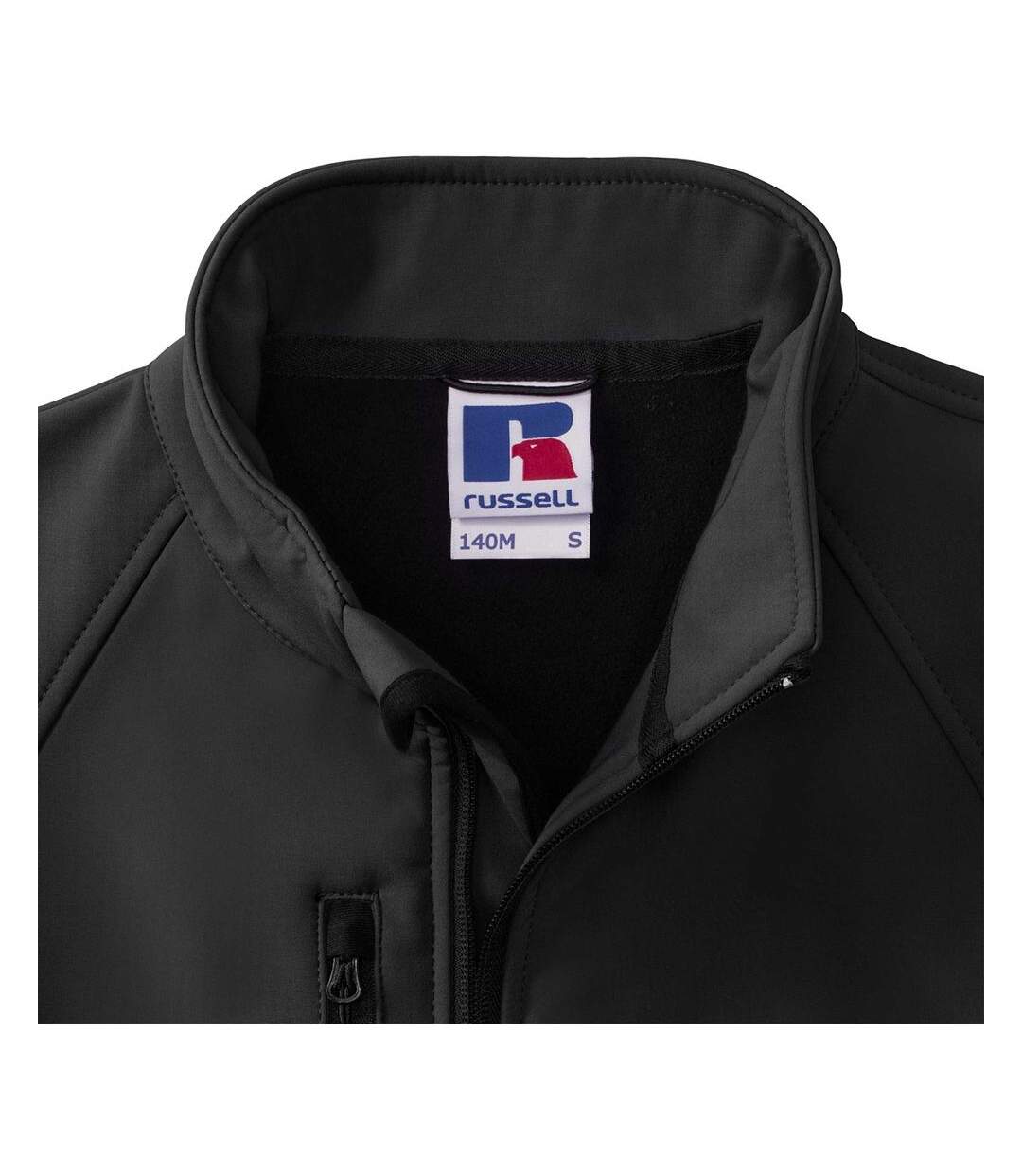 Veste Sans Manches En Softshell Homme Noir Russell-2