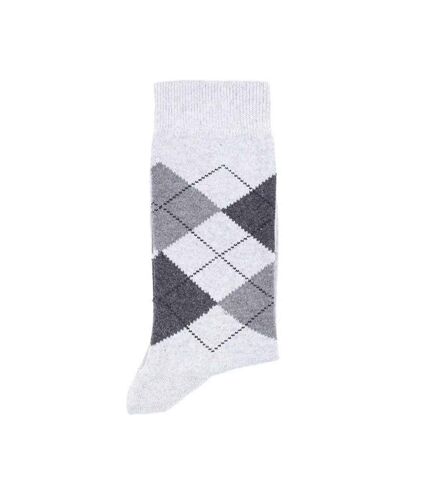Chaussettes homme claires Intarsia