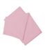Belledorm 200 Thread Count Cotton Percale Flat Sheet (Pink)