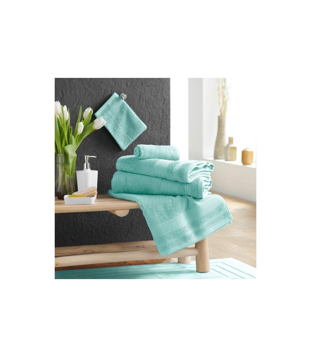 Drap de Bain Tendresse 90x150cm Céladon